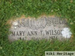 Mary Ann Wilson