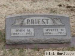 John M Priest