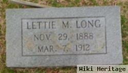 Lettie M Long