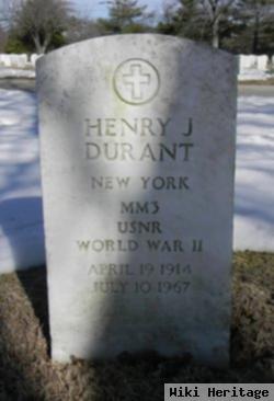 Joseph Henri "henry" Durant