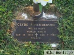 Clyde F. Henderson