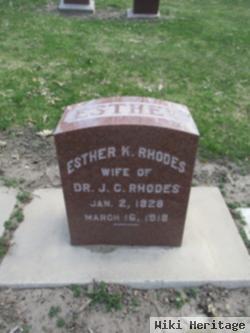 Esther K. Rhodes