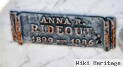 Anna R Rideout
