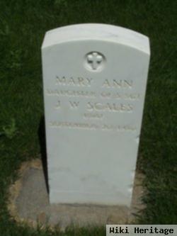 Mary Ann Scales