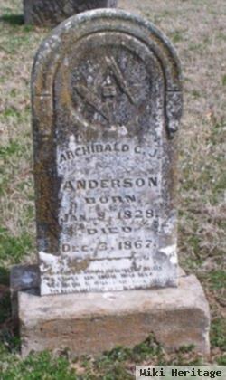 Archibald Cook Johnson Anderson