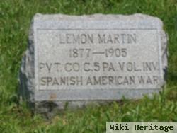 Pvt Lemon Martin