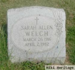 Sarah Allen Welch