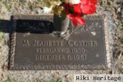 M Jeanette Costner