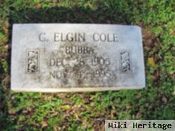 C Elgin "bubba" Cole