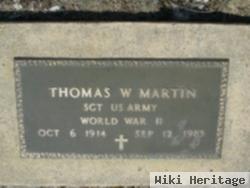 Thomas W Martin