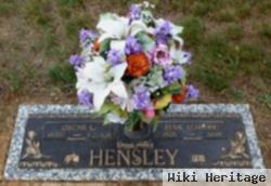 Oscar Lee Hensley