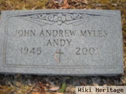 John Andrew "andy" Myles