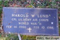 Harold W. Lund