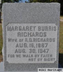 Margaret Adeline "maggie" Burris Richards