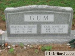 Carl Dewitt Gum, Sr.