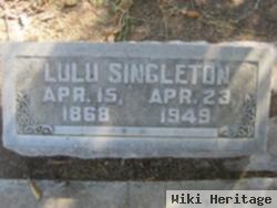 Julia Lulu "lulu" Jones Singleton