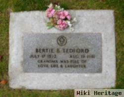 Bertie Braxton Woods Tedford