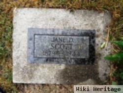 Jane D Scott