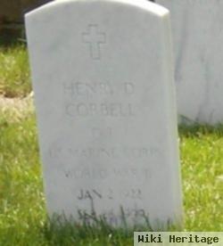 Henry D Corbell