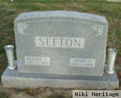 Bertha L Kinser Sefton