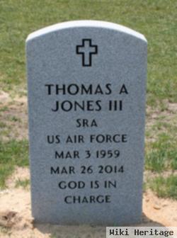 Thomas A Jones, Iii