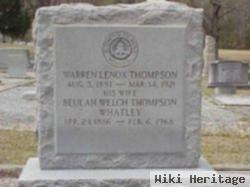 Warren Lenox Thompson