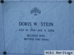 Doris W Stein