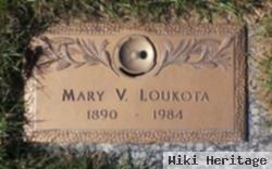 Mary V Loukota