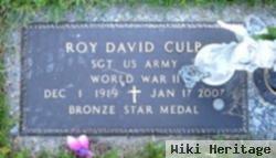 Roy David Culp