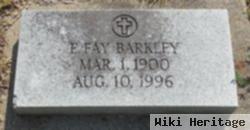 E Fay Snearly Barkley