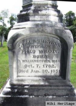 Sarah Sherwood Wilcox