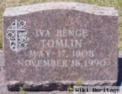 Iva Benge Williams Tomlin