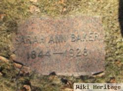 Sarah Ann Baker