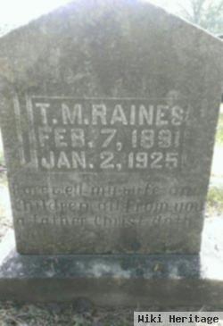 Thomas M. Raines