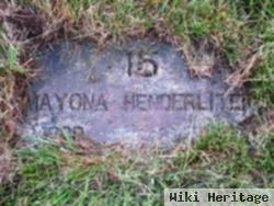 Mayona Henderliter