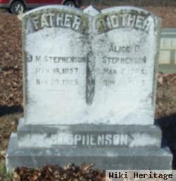 Alice Dessie Helms Stephenson