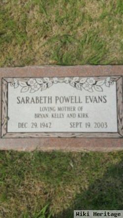 Sarabeth Powell Evans