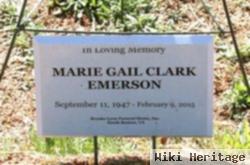 Marie Gail Clark Emerson