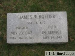 Sgt James W. Roeder