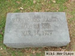 Mary Parks Rawlins