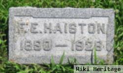 Frank Edward Haiston