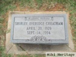 Shirley Everidge Cheatham