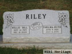 Willis James "bill" Riley