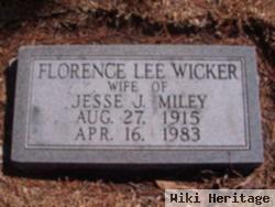 Florence Lee Wicker Miley