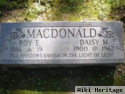 Roy E Macdonald