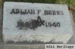 Abijah F. Hobbs