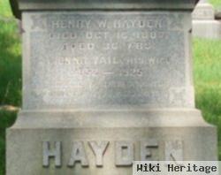 Henry William "harry" Hayden