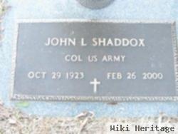 John L. Shaddox