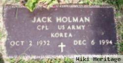 Corp Jack Holman