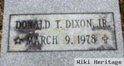 Donald T Dixon, Jr